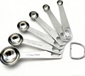 Stainless Steel Measuring Cups and Measuring Spoons Set with Circular Connector,Kitchen Measuring Spoons and Cups,kitchen tool for cooking and baking(13 Piece Set)