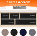 4/5 Inch Extra Thick Kitchen Mats for Floor,Non Slip Anti Fatigue Kitchen Rugs,Waterproof Stain Resistant Sink Mat,Cushioned Standing and Comfort Mats for Office (17"x24" Black)