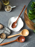 Miamolo Cute Spoon Rest for Stove Top, Ceramic Spoon Holder for Kitchen Counter, 5.3 Inches Coffee Spoon Holder Utensil Rest for Kitchen Gadget Cooking Gift Housewarming Wedding,Kitchen Decor, White