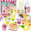 12 Making Miniature Food Toys Set, DIY, Resin Play, NOT Edible, Kitchen Mini Pretend Play Food Set for Kids Age 8-13, Birthday for Girls, 8 9 10, Make Your Food