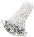 Candle Wicks,Candle Wicks for Candle Making,6 Inch 100 Piece DIY Pre-Waxed Cotton Wick with Tabs