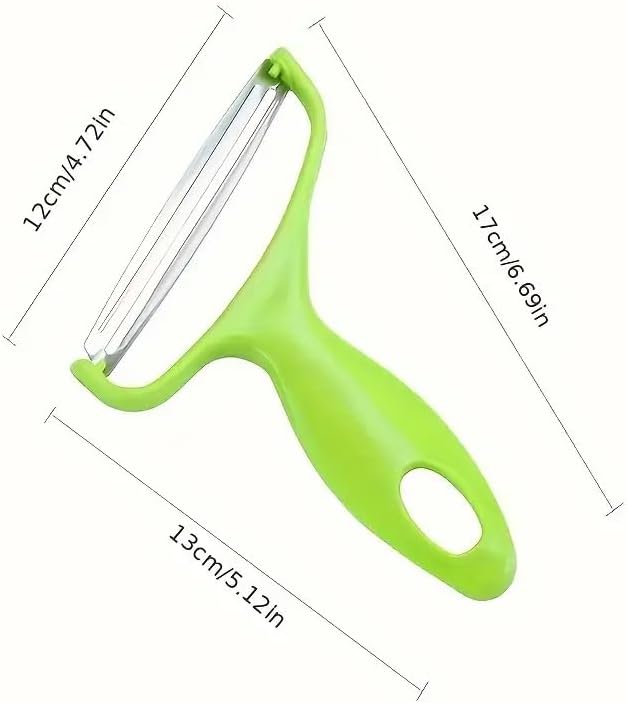 1PC Multi-Functional Stainless Steel Fruit and Vegetable Peeler and Grater - Perfect for Potatoes, Cabbage, Melons - Easy to Use