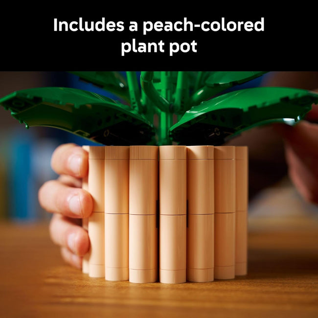 LEGO Botanicals Peace Lily Flower Building Set for Adults - Gifts for Mothers Day - DIY Bedroom, Book Shelf & Office Decor for Women & Men, Ages 18+ - Artificial Flowers Crafting Kit - 11504