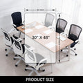 Kuyal Clear Chair mat for Hardwood Floor 30 x 48 inches Transparent Floor Mats Wood/Tile Protection Mat for Office & Home (30" X 48" Rectangle)