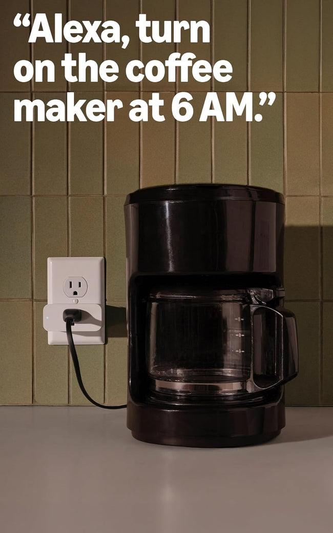 Smart Plug, Works with Alexa, Simple Setup, Endless Possibilities