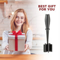 Meat Chopper, Hamburger Grinder, Premium Heat Resistant Smasher for Ground Beef, Burger Grinder Nylon Potato Mix Tool, Meat & Poultry Tenderizers-Black