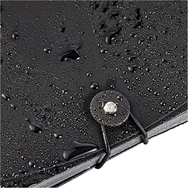 Amazon Basics Expanding Organizer File Folder for Documents, Letter Size, 13 Pockets, Waterproof, Black & Gray, 2-Pack